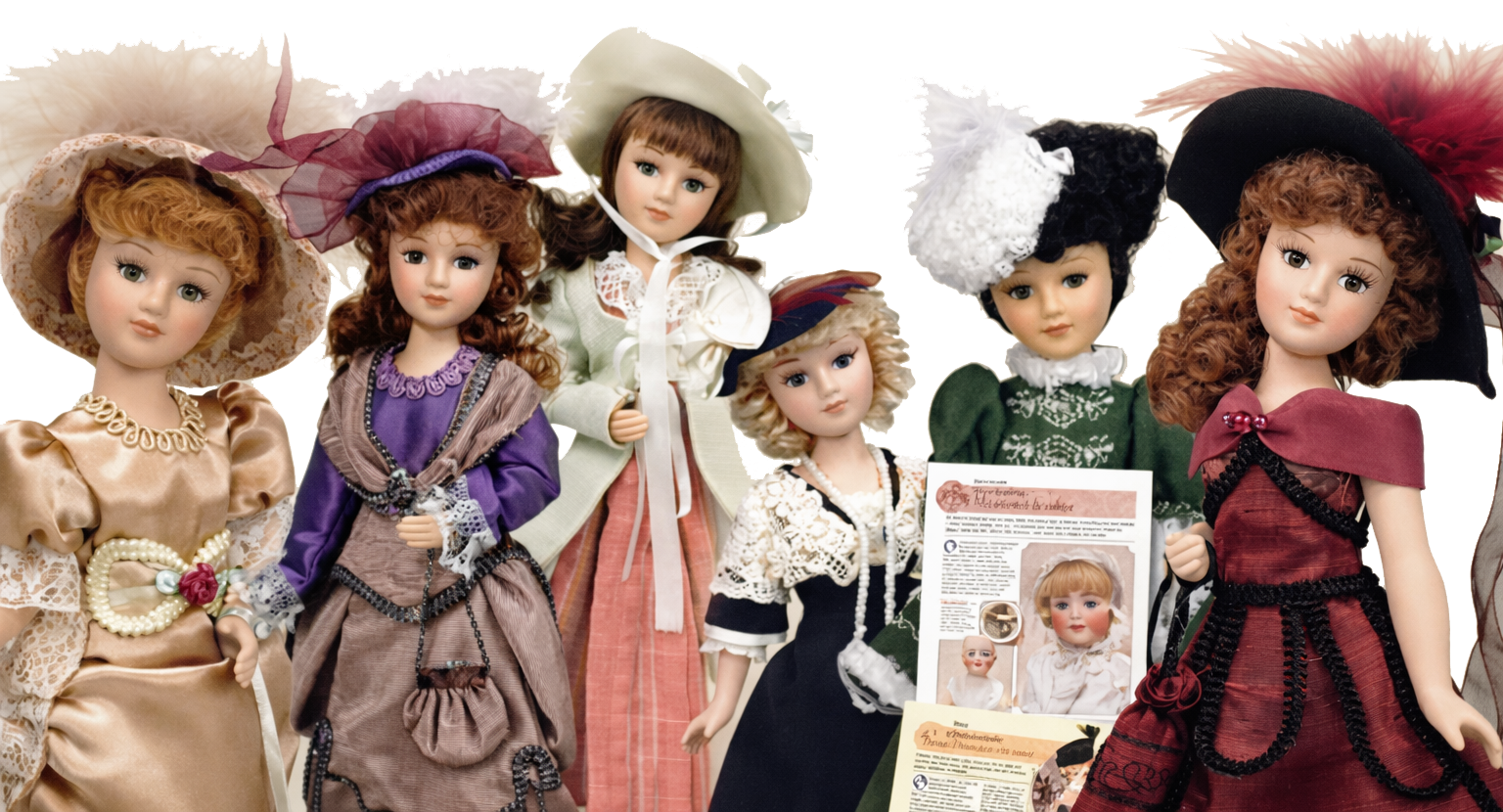 Boneca dama de época 1